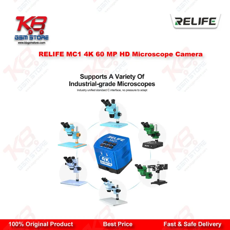 Relife MC1 4K HD Microscope Camera