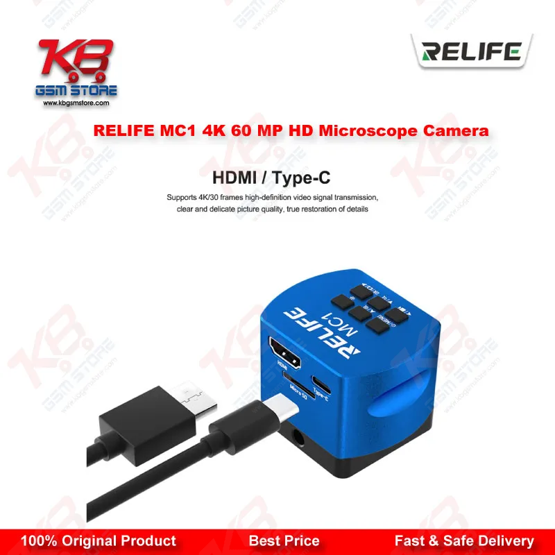 Relife MC1 4K HD Microscope Camera