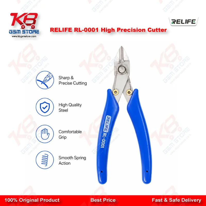 RELIFE RL-0001 5-Inch Precision Cutting Pliers for Mobile Repair