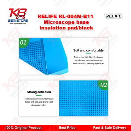 RELIFE RL-004M-B11 Silicone Heat Insulation Pad for Microscope Base