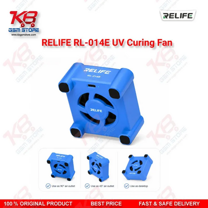 RELIFE RL-014E UV Curing Fan – 3-in-1 UV Curing, Smoke Exhaust & Cooling Tool