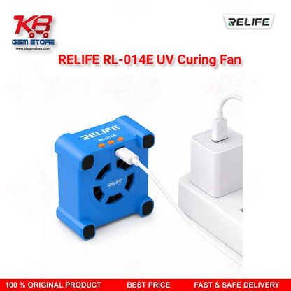 RELIFE RL-014E UV Curing Fan – 3-in-1 UV Curing, Smoke Exhaust & Cooling Tool