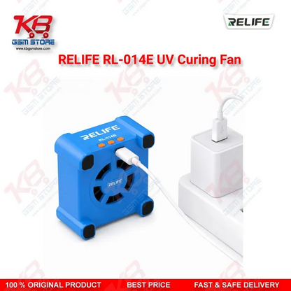 RELIFE RL-014E UV Curing Fan – 3-in-1 UV Curing, Smoke Exhaust & Cooling Tool