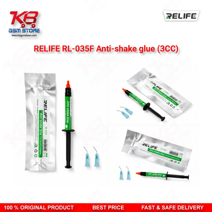 RELIFE RL-035F Camera Anti-Shake Glue 3CC — UV Curing Adhesive for Mobile Camera & PCB Repair
