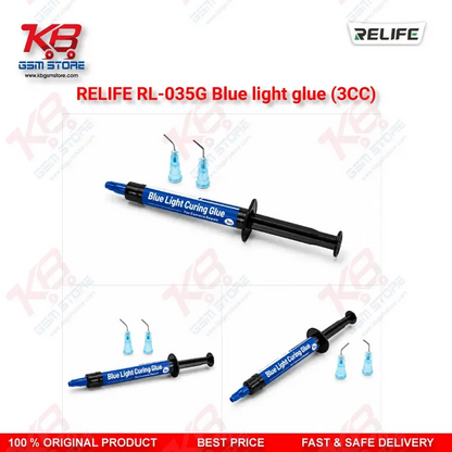RELIFE RL-035G Blue Light Glue (3CC) – UV Curing Adhesive for Camera Lens Repair