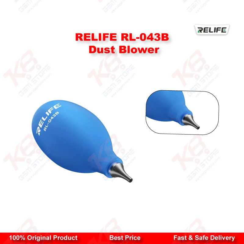 RELIFE RL-043B Silicone Dust Blower Ball for Mobile Repair