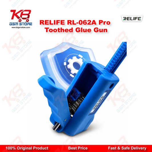 RELIFE RL-062A Pro Toothed Glue Gun – 10CC Manual Solder Paste & Flux Dispenser