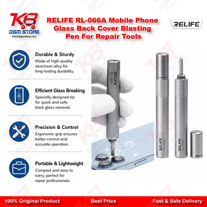RELIFE RL-066A Mobile Phone Glass Back Cover Blasting Pen For Repair Tools