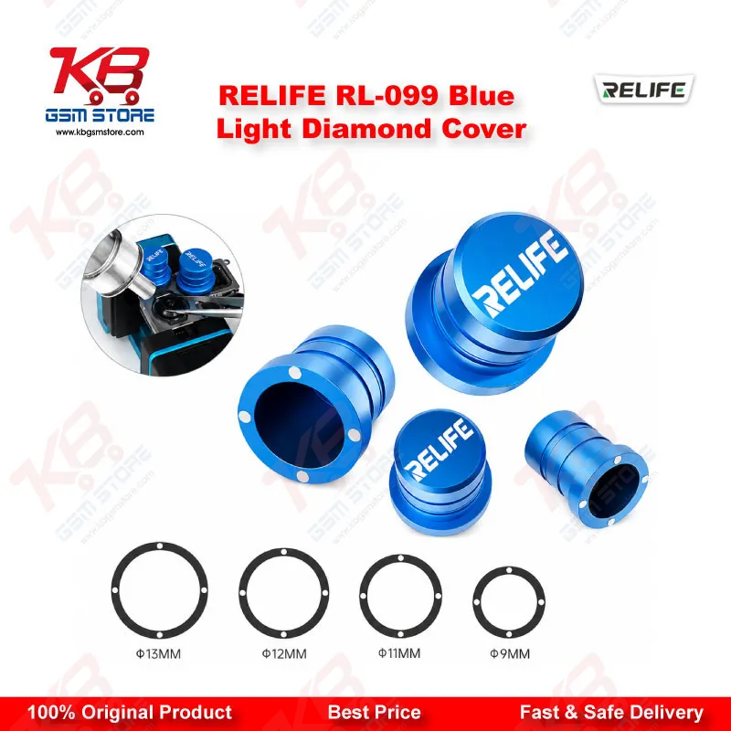 RELIFE RL-099 Blue Light Diamond Cover – Magnetic Camera Lens Protector for Mobile Repair