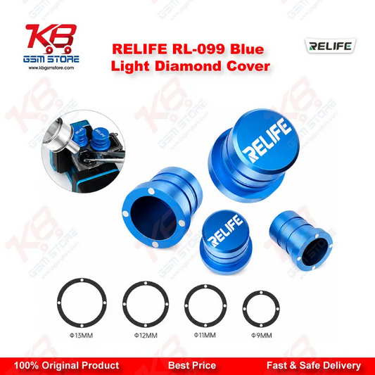 RELIFE RL-099 Blue Light Diamond Cover – Magnetic Camera Lens Protector for Mobile Repair