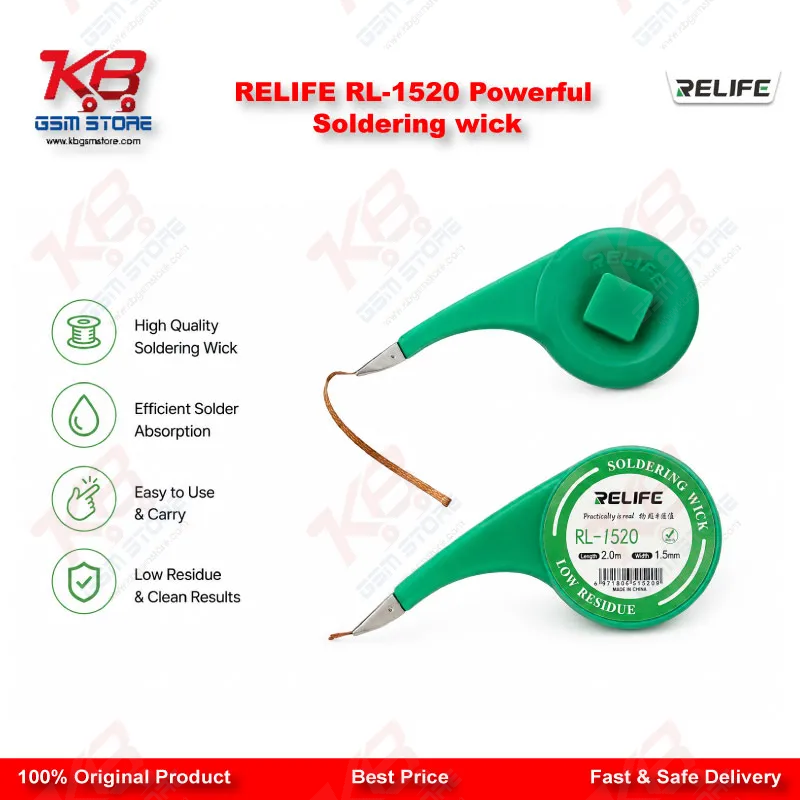 RELIFE RL-1520 Powerful Soldering wick