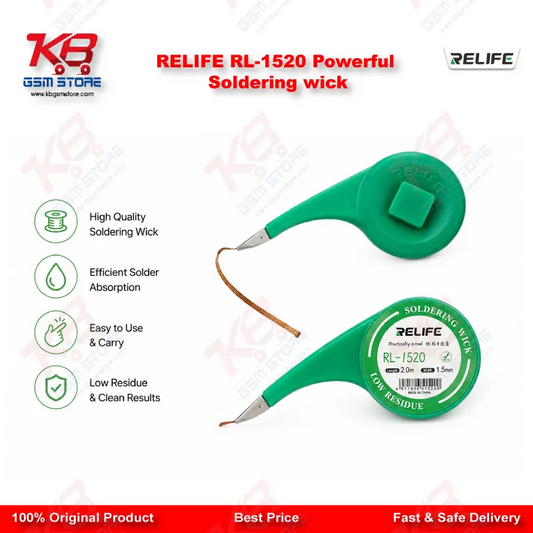 RELIFE RL-1520 Powerful Soldering wick