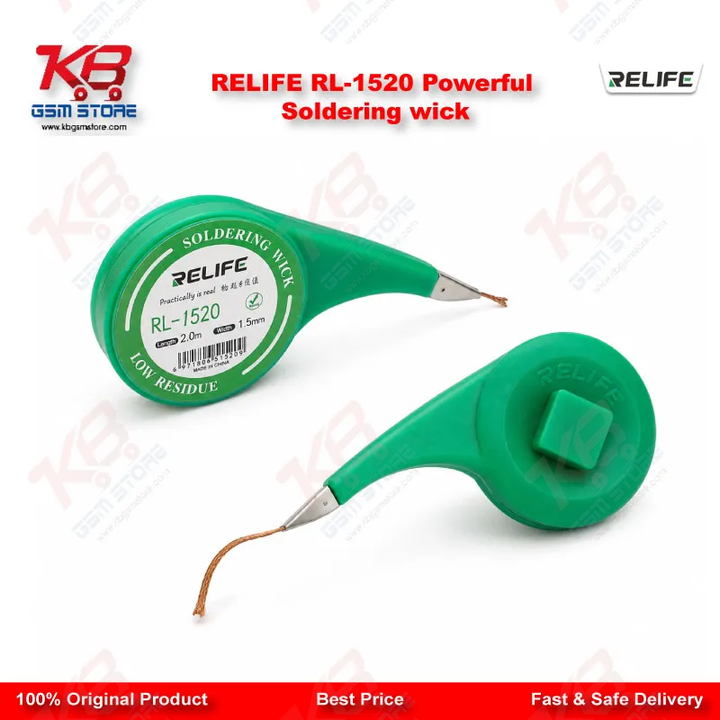 RELIFE RL-1520 Powerful Soldering wick