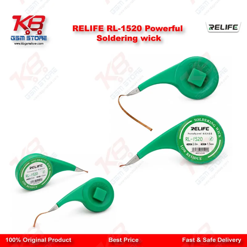 RELIFE RL-1520 Powerful Soldering wick