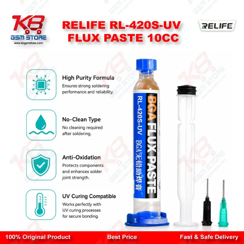 RELIFE RL-420S-UV FLUX PASTE 10CC