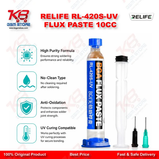 RELIFE RL-420S-UV FLUX PASTE 10CC