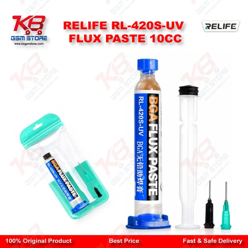 RELIFE RL-420S-UV FLUX PASTE 10CC