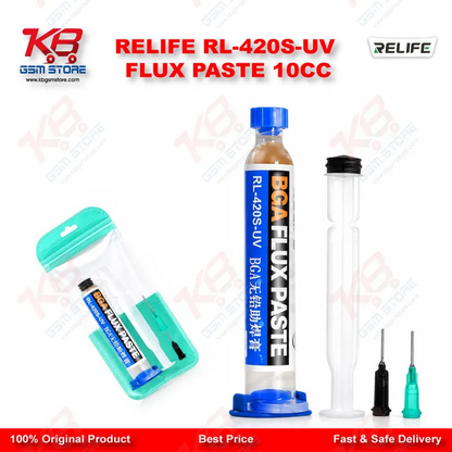 RELIFE RL-420S-UV FLUX PASTE 10CC