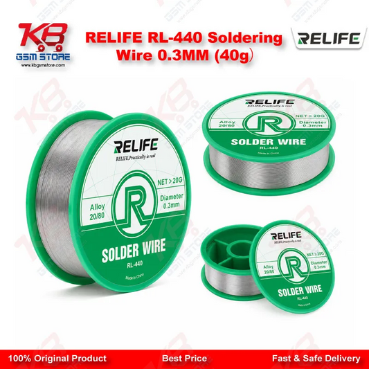 RELIFE RL-440 Soldering Wire 0.3MM (40g）