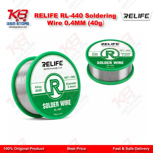 RELIFE RL-440 Soldering Wire 0.4MM (40g）