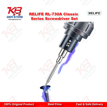 RELIFE RL-730A Steel Cannon King Classic Series 5-in-1 Precision Screwdriver Set