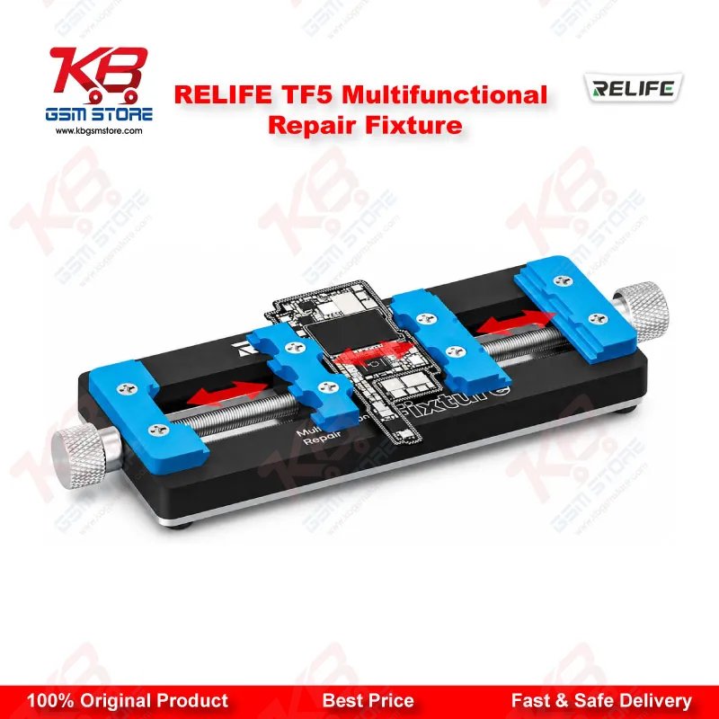 Title: RELIFE TF5 Multifunctional Repair Fixture – Motherboard & CPU Chip Clamping Stand