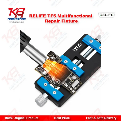 Title: RELIFE TF5 Multifunctional Repair Fixture – Motherboard & CPU Chip Clamping Stand