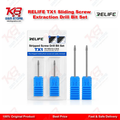 RELIFE TX1 Sliding Screw Extraction Drill Bit Set