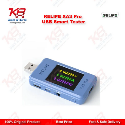 RELIFE XA3 Pro USB Smart Tester - PD QC Fast Charging Protocol Detector
