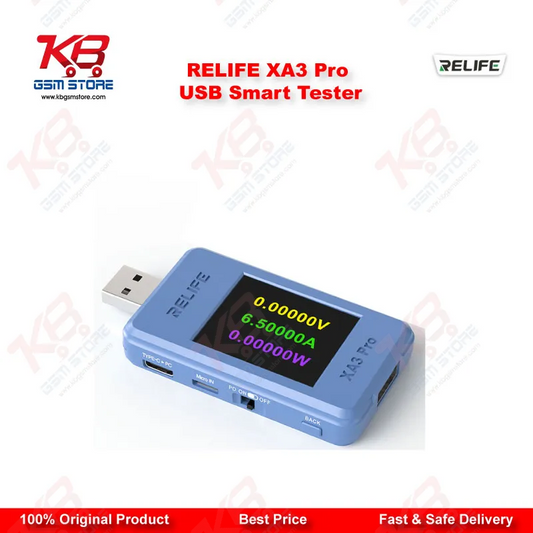 RELIFE XA3 Pro USB Smart Tester - PD QC Fast Charging Protocol Detector
