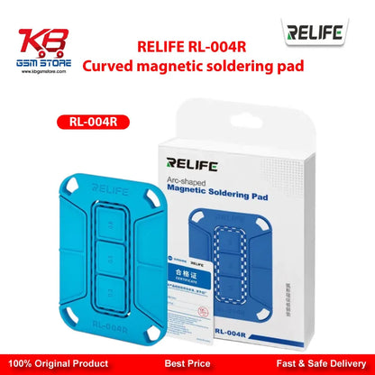 RELIFE RL-004R Curved Magnetic Soldering Pad for CPU and Hard Drive IC Chip Repair