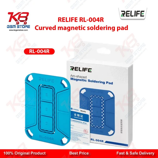 RELIFE RL-004R Curved Magnetic Soldering Pad for CPU and Hard Drive IC Chip Repair