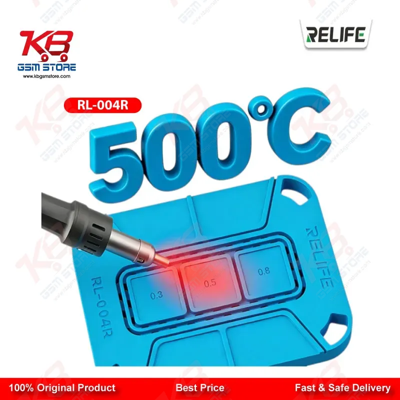 RELIFE RL-004R Curved Magnetic Soldering Pad for CPU and Hard Drive IC Chip Repair
