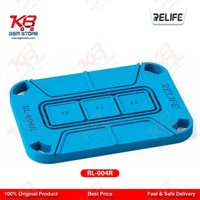 RELIFE RL-004R Curved Magnetic Soldering Pad for CPU and Hard Drive IC Chip Repair