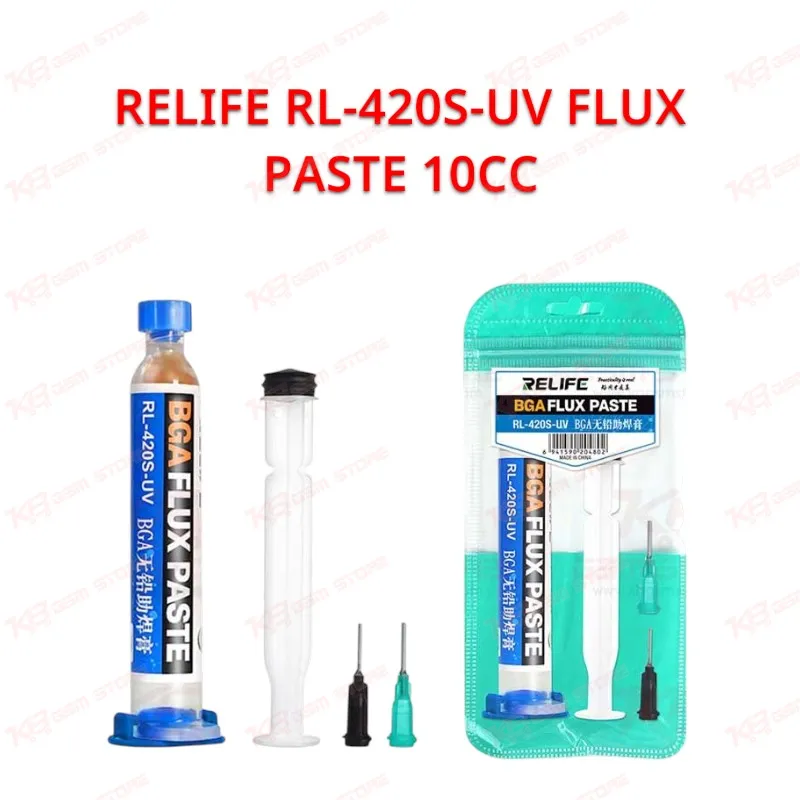 RELIFE RL-420S-UV FLUX PASTE 10CC