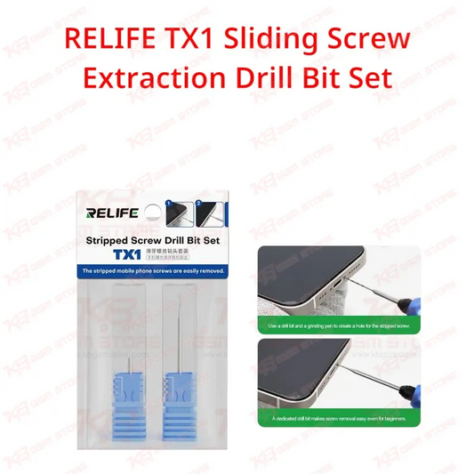 RELIFE TX1 Sliding Screw Extraction Drill Bit Set
