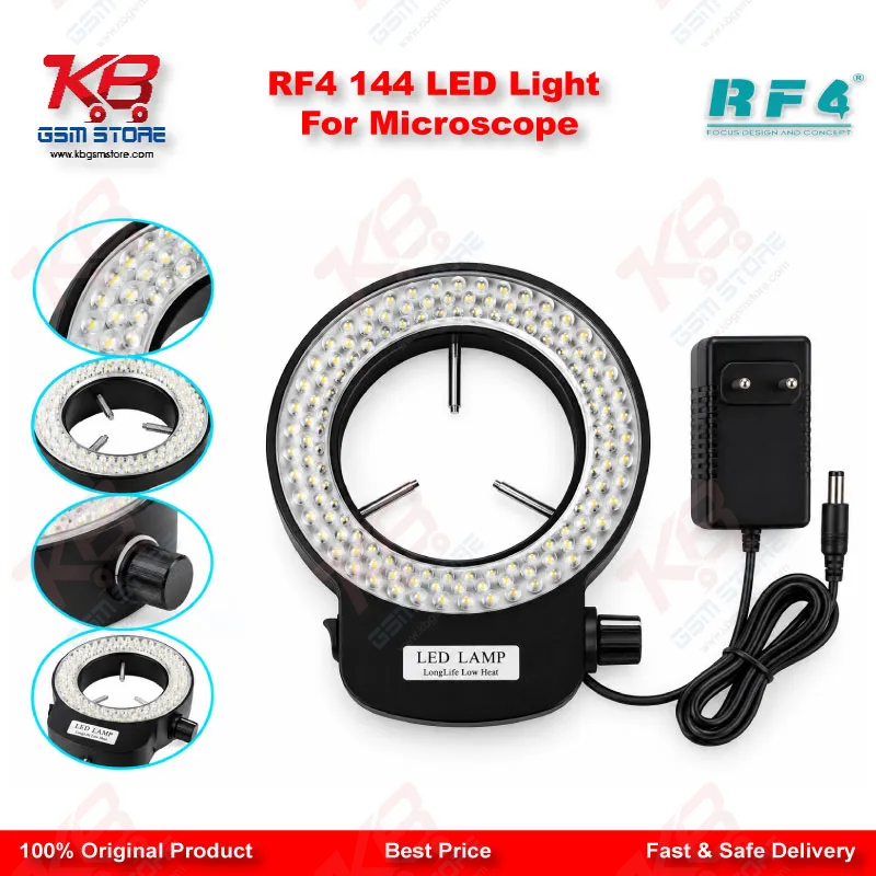 RF4 144 LED Light For Microscope
