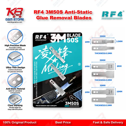 RF4 3M50S Anti-Static Glue Removal Blades