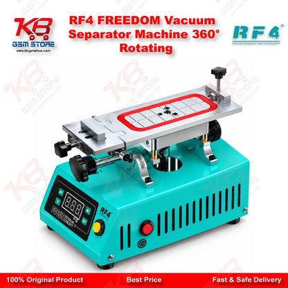 RF4 FREEDOM Vacuum Separator Machine 360° Rotating