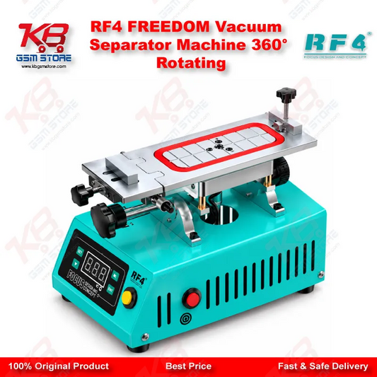 RF4 FREEDOM Vacuum Separator Machine 360° Rotating