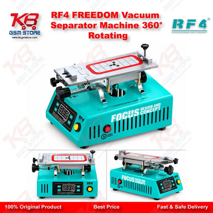 RF4 FREEDOM Vacuum Separator Machine 360° Rotating