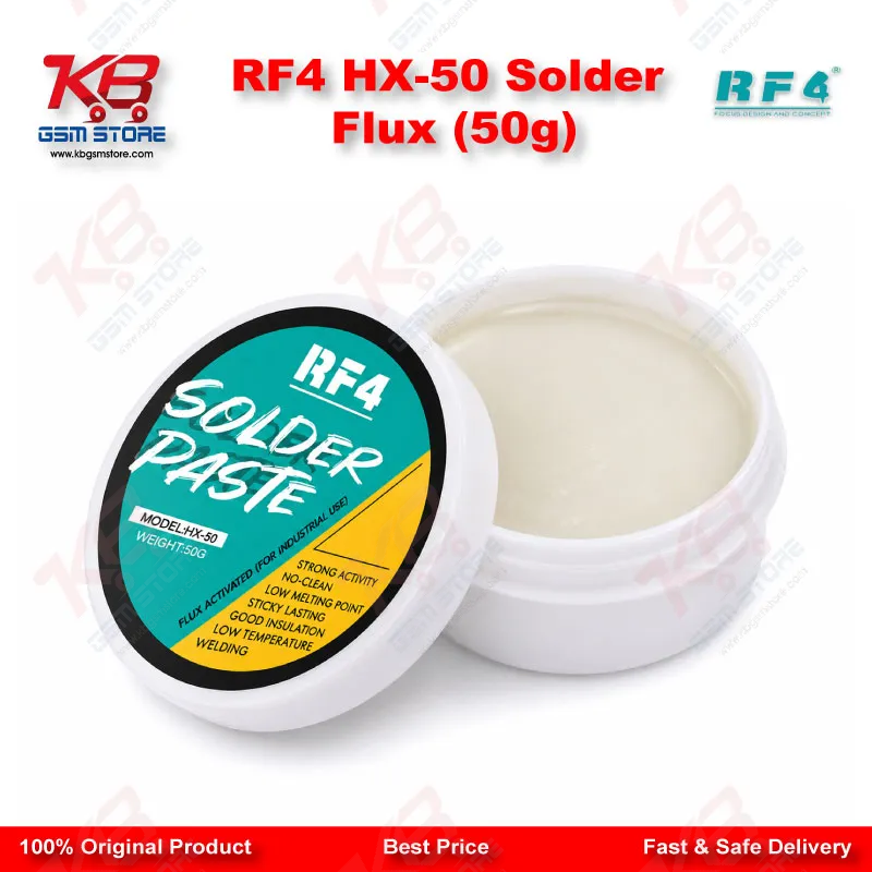 RF4 HX-50 Solder Flux (50g)