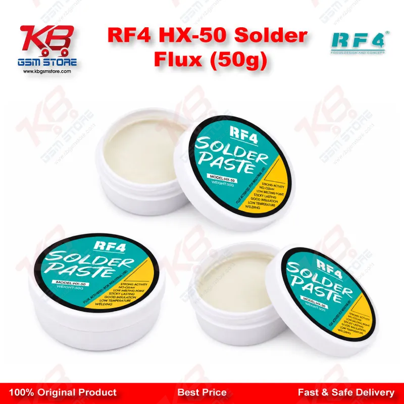RF4 HX-50 Solder Flux (50g)