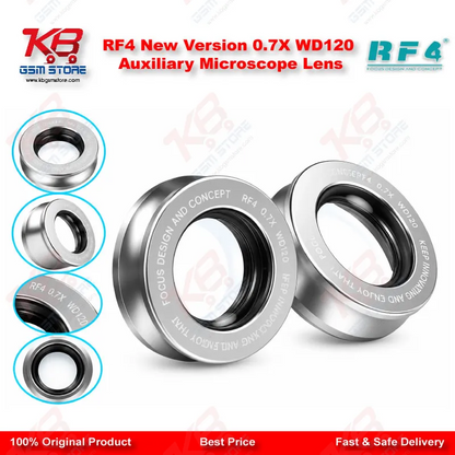 RF4 New Version 0.7X WD120 Auxiliary Microscope Lens