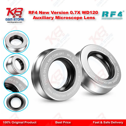 RF4 New Version 0.7X WD120 Auxiliary Microscope Lens