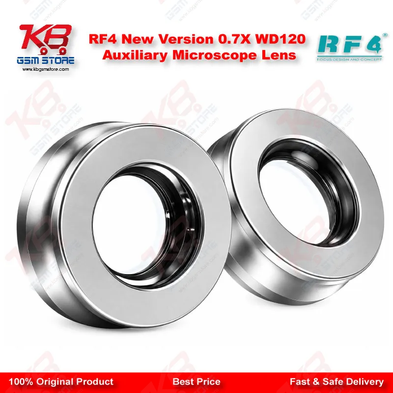 RF4 New Version 0.7X WD120 Auxiliary Microscope Lens