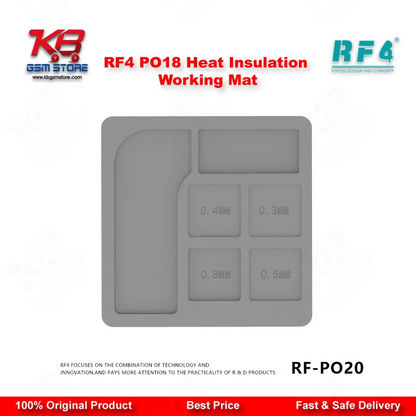 RF4 RF-PO20 Universal Multi-Purpose Silicone Soldering Pad for BGA IC Chip PCB Repair