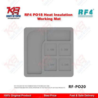 RF4 RF-PO20 Universal Multi-Purpose Silicone Soldering Pad for BGA IC Chip PCB Repair