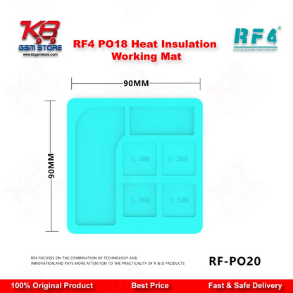 RF4 RF-PO20 Universal Multi-Purpose Silicone Soldering Pad for BGA IC Chip PCB Repair