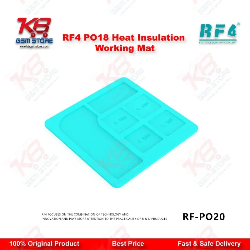 RF4 RF-PO20 Universal Multi-Purpose Silicone Soldering Pad for BGA IC Chip PCB Repair
